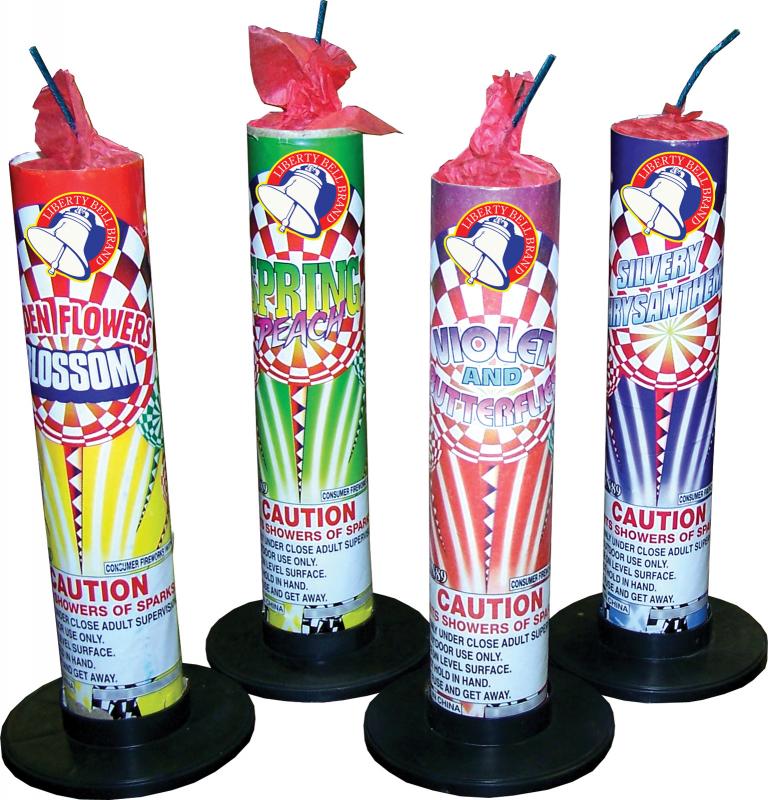7 inch Fountain Assortment For Sale Kellner's Fireworks Harrisville, PA